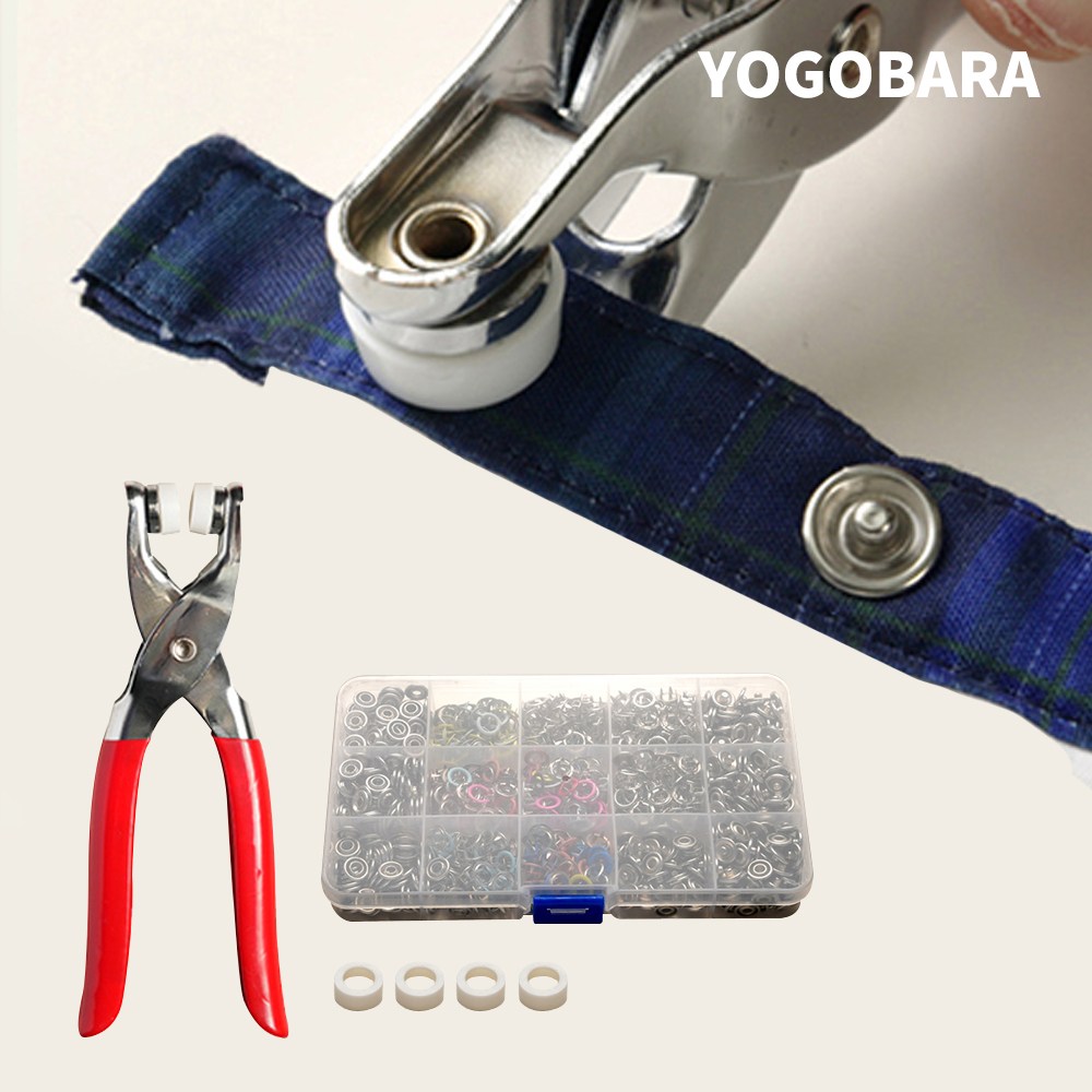 요술똑딱이 1004 단추펀치 셀프수선 리폼 똑딱단추, 혼합색상, 2개 49,800원