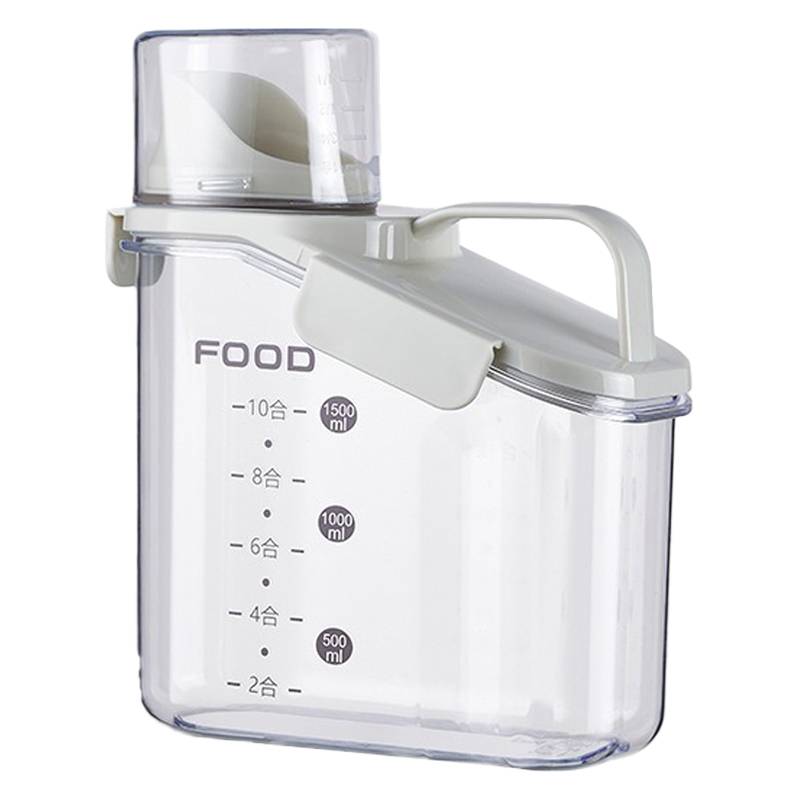 에코펫위드 반려동물 사료통, 화이트, 1.6L, 1개 11,680원