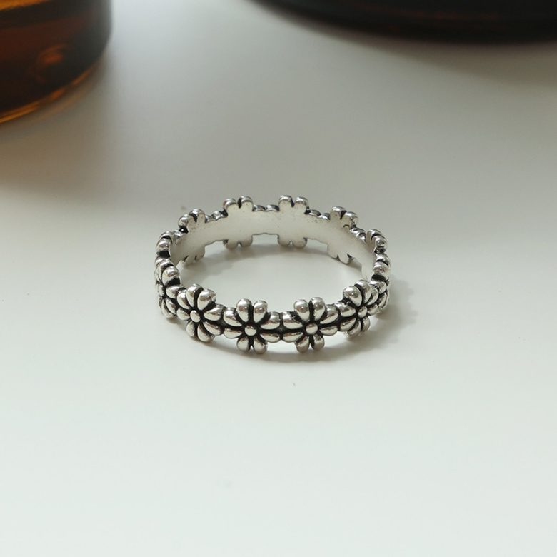 라퐁텐 실버 925 샤론 플라워 유화 은반지 44,800원