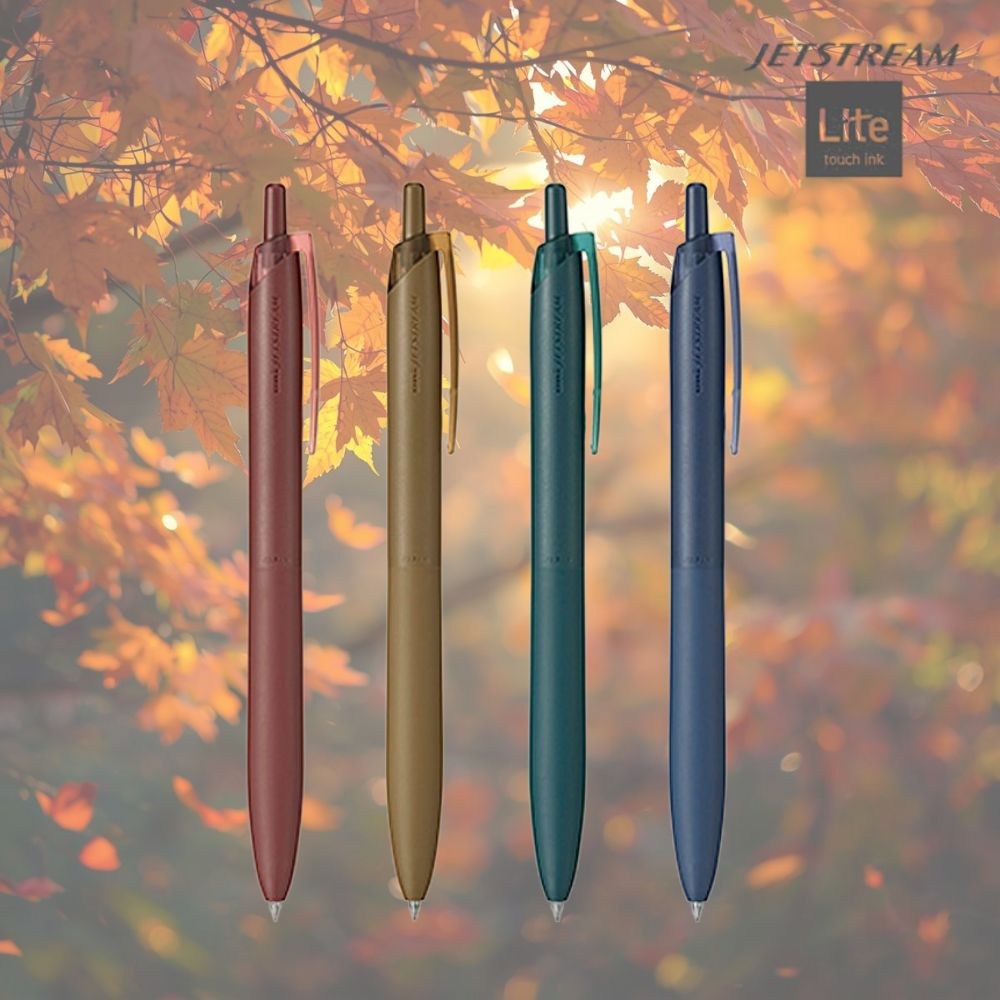 유니 제트스트림 라이트 터치 단색 볼펜 0.5mm 가을 한정판, SG_카멜 1,500원