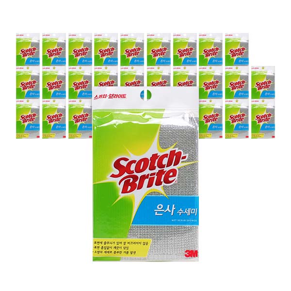 스카치브라이트 은사수세미, 1개입, 30개 24,000원