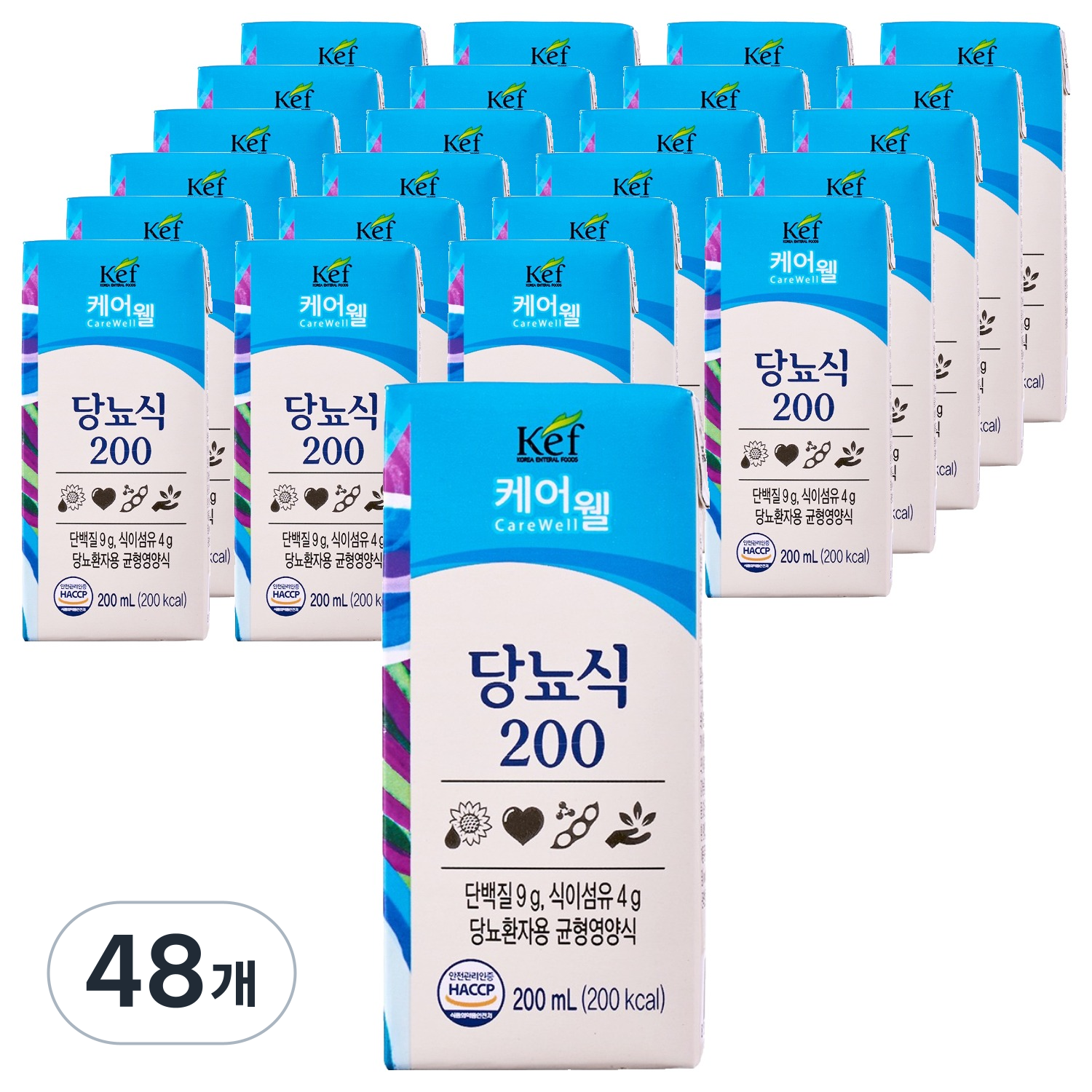 케어웰 당뇨식 200, 200ml, 48개 54,900원