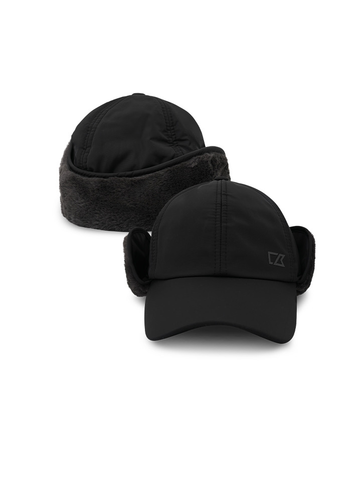 커터앤벅 시즌특가커터앤벅 남성 솔리드 퍼 귀달이 방한캡 - CBM4WCP802 32,900원