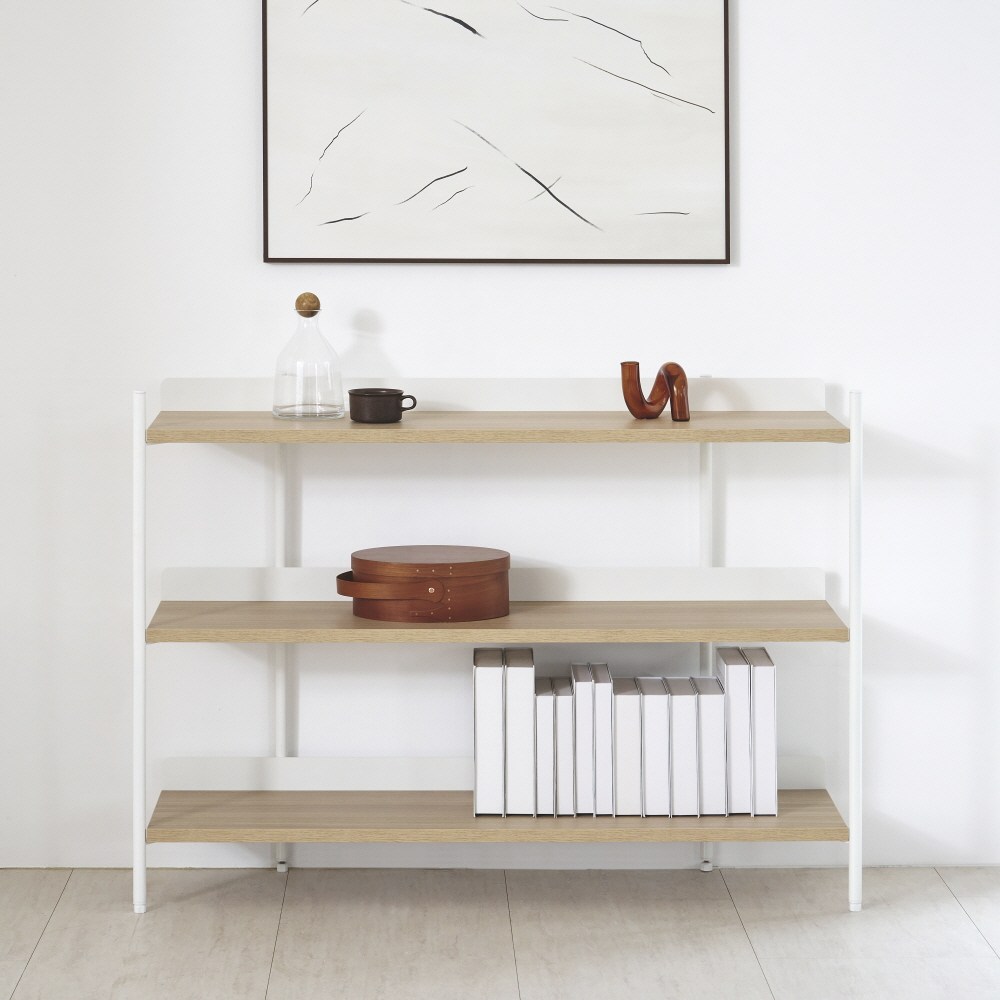 [두닷] 피랙 누보 선반장 3단_덴버오크, 덴버오크 158,000원