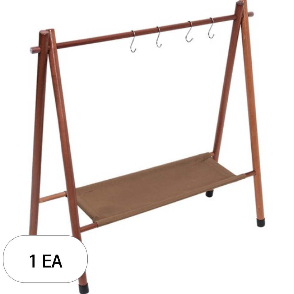 캠프빌리지 우드 인디언 행어 선반 + 보관 파우치 34,050원