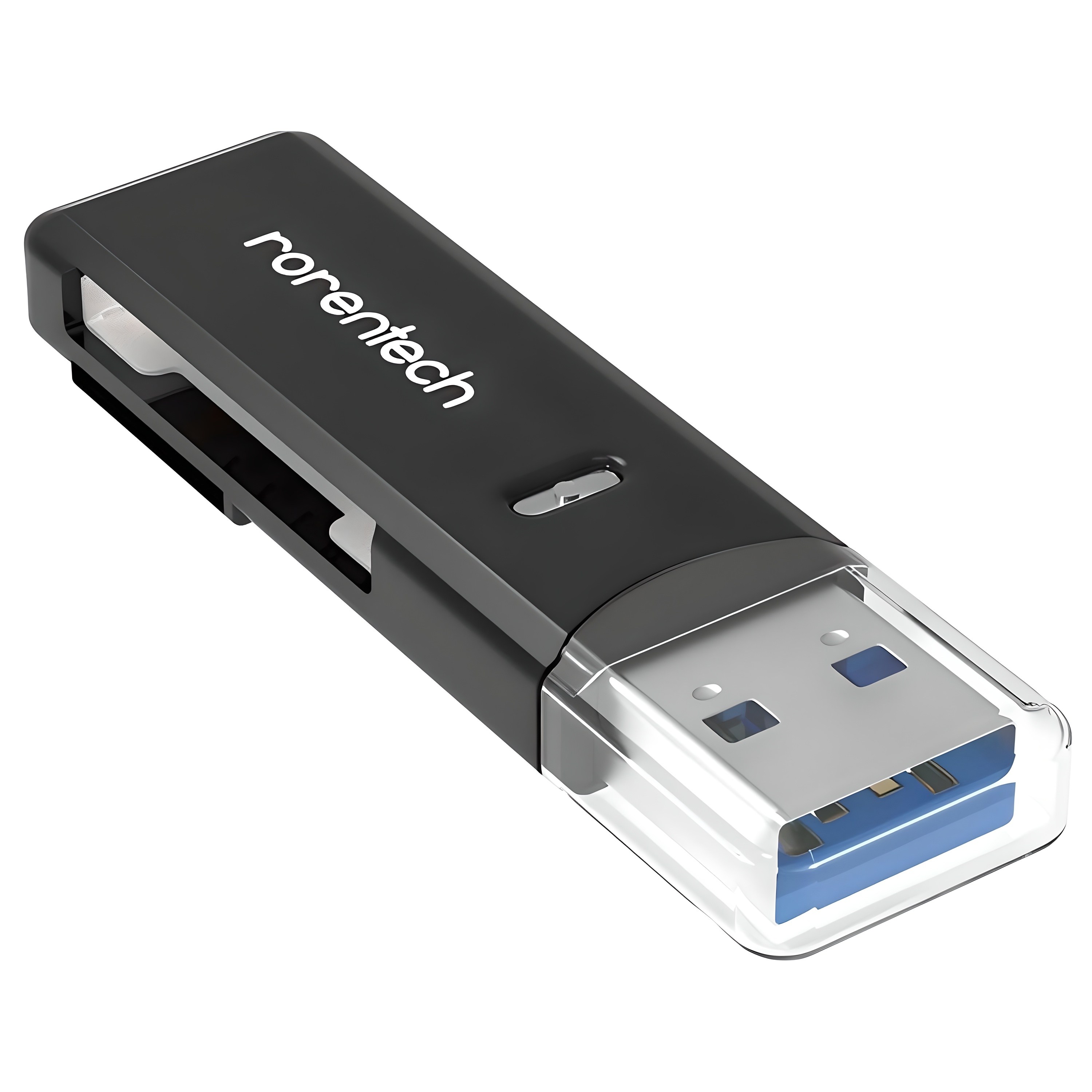 로랜텍 USB 3.0 블랙박스 SD카드 멀티 카드 리더기, RT-U197, 블랙, 1개 4,030원