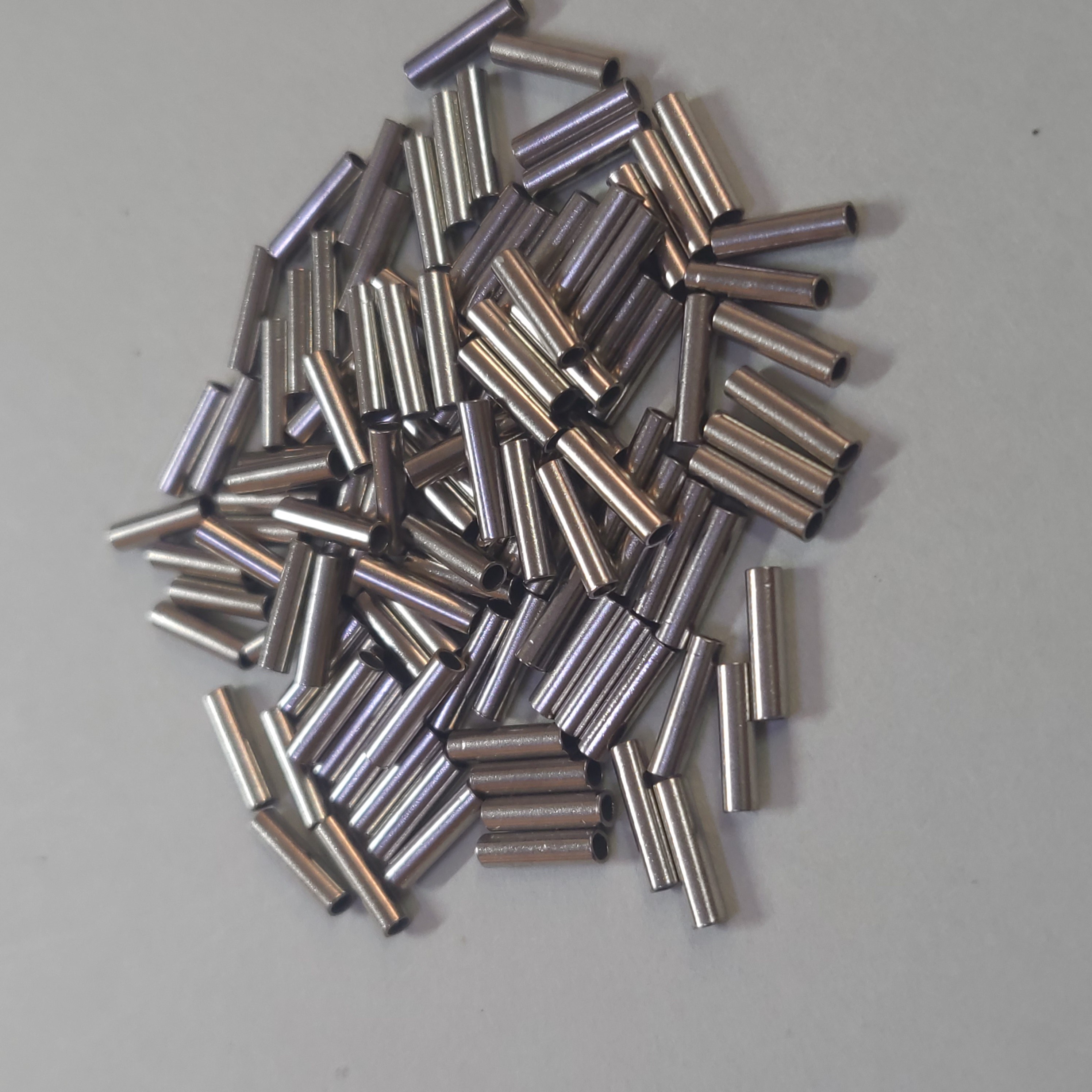 국내산낚시 외슬리브 일자슬리브 크립 파이프(500개입), 1개, 3.5mmx8mmx500개 24,750원