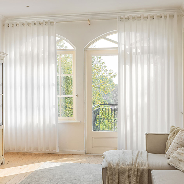 사라하우스 비침없는 도톰차르르 쉬폰커튼 아일렛형 19,700원