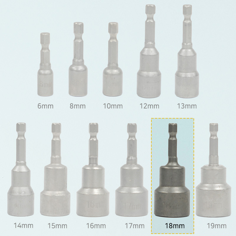 육각 자석비트 소켓 18mm 복스알 전동드릴 드라이버, 1개 1,940원