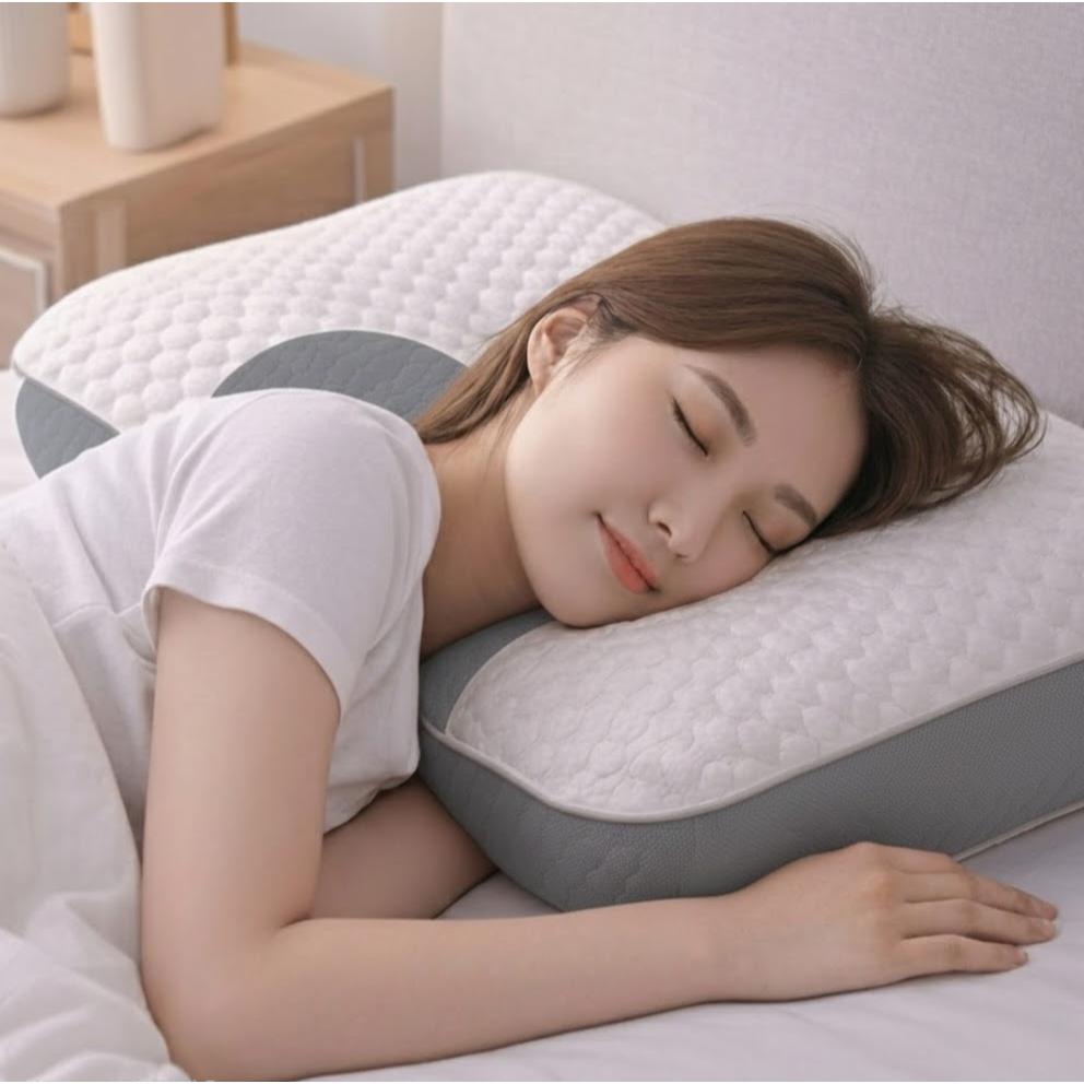 마이슬립 일자목 숙면 경추베개, 1개, 화이트 16,200원