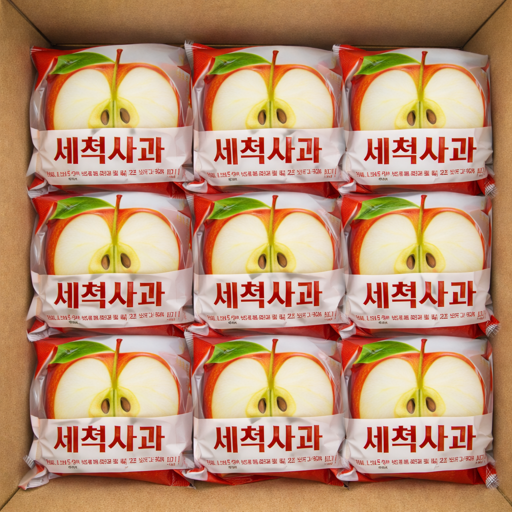[세척사과] 첫수확 껍질째먹는 고당도 꿀부사사과, 1박스, 3kg 29,900원