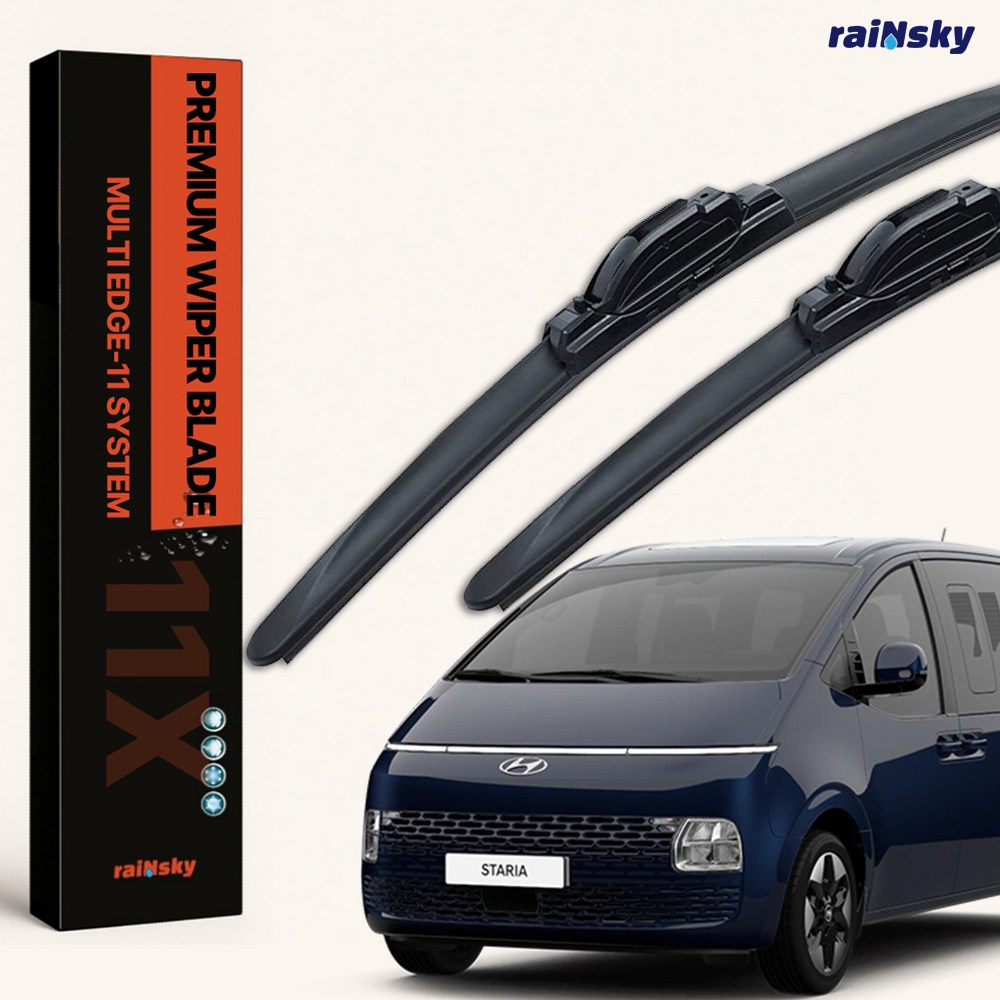 레인스카이 11X 스타리아 그랜드스타렉스 실리콘 와이퍼 12,500원