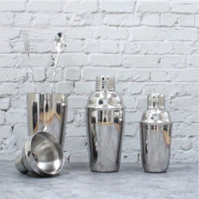 스텐 칵테일 쉐이커 3 size 바용품 홈텐딩 바텐더 조주 기능사 세트 믹스 술 6,390원