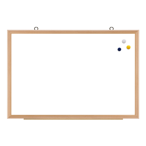 토탈하얀칠판 자석 화이트보드/메플몰딩/850 x 1200mm 40,000원