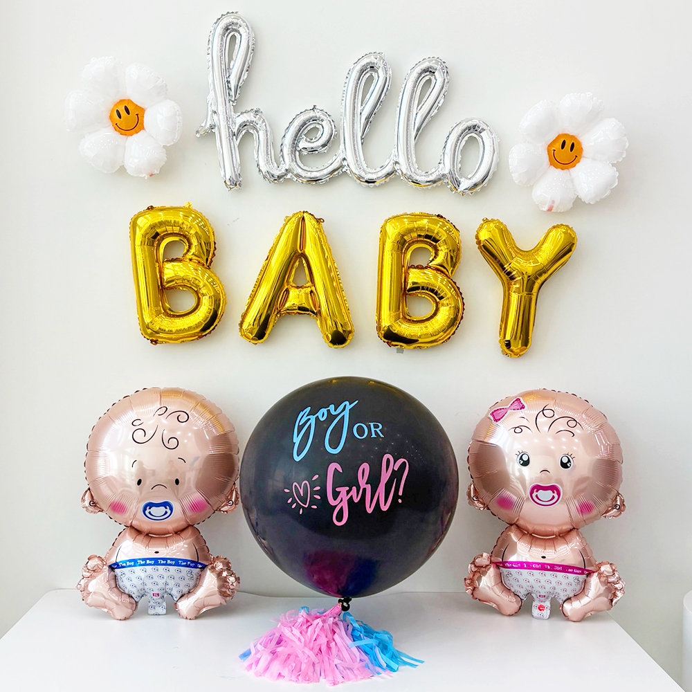 미미파티 성별 공개 젠더리빌 풍선 베이비샤워 파티용품 풀세트 13,770원