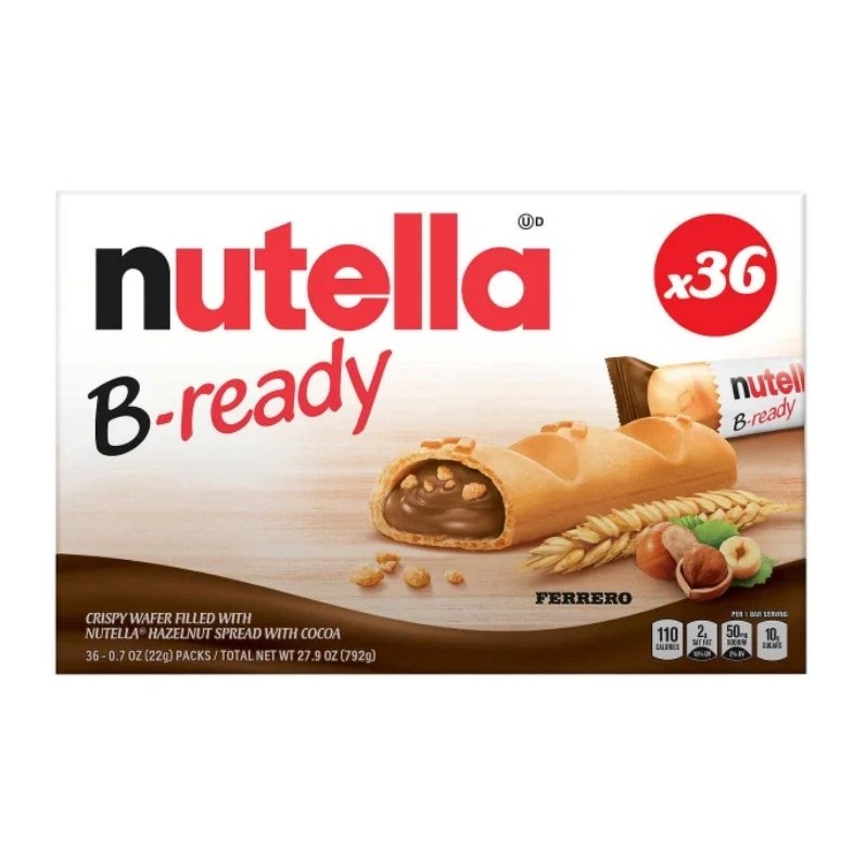 [미국 코스트코 상품] 누텔라 B-ready 초코바 대용량 Nutella B-Ready Crispy Wafers 36ct 50,800원