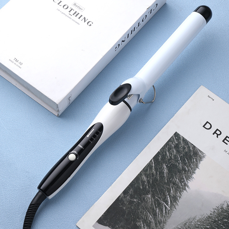 가정용 업소용 세라믹 소재 굵은 웨이브 컬링 아이론 25/28/32mm 다양한 헤어스타일 연출 봉고데기 4단계 온도조절, 28mm, 화이트 22,990원