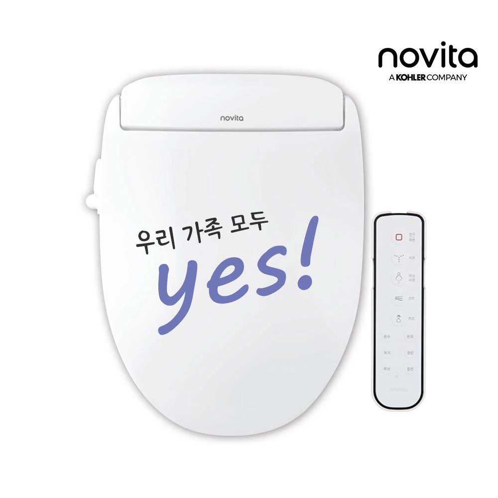 [노비타] 예쓰 세로형 리모컨 무브 쾌변 키즈 IPX4 방수비데 BD-SH690, 방문설치, BD-SH690 기사 269,000원