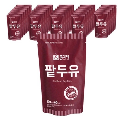 총각네 팥두유, 190ml, 15개 28,000원