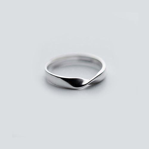 에르모사제이 R013 실버 925 데일리 레이어드 오픈링 커플 우정 링 남자 여자 은 반지 28,900원