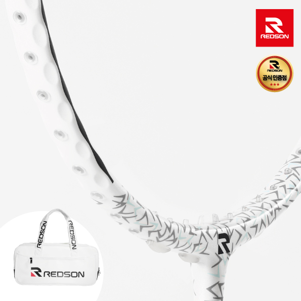 레드썬 쉐이프01 SHAPE 01 4U 화이트 배드민턴 라켓 동호회 추천 보상 판매 문의, 1개 241,000원