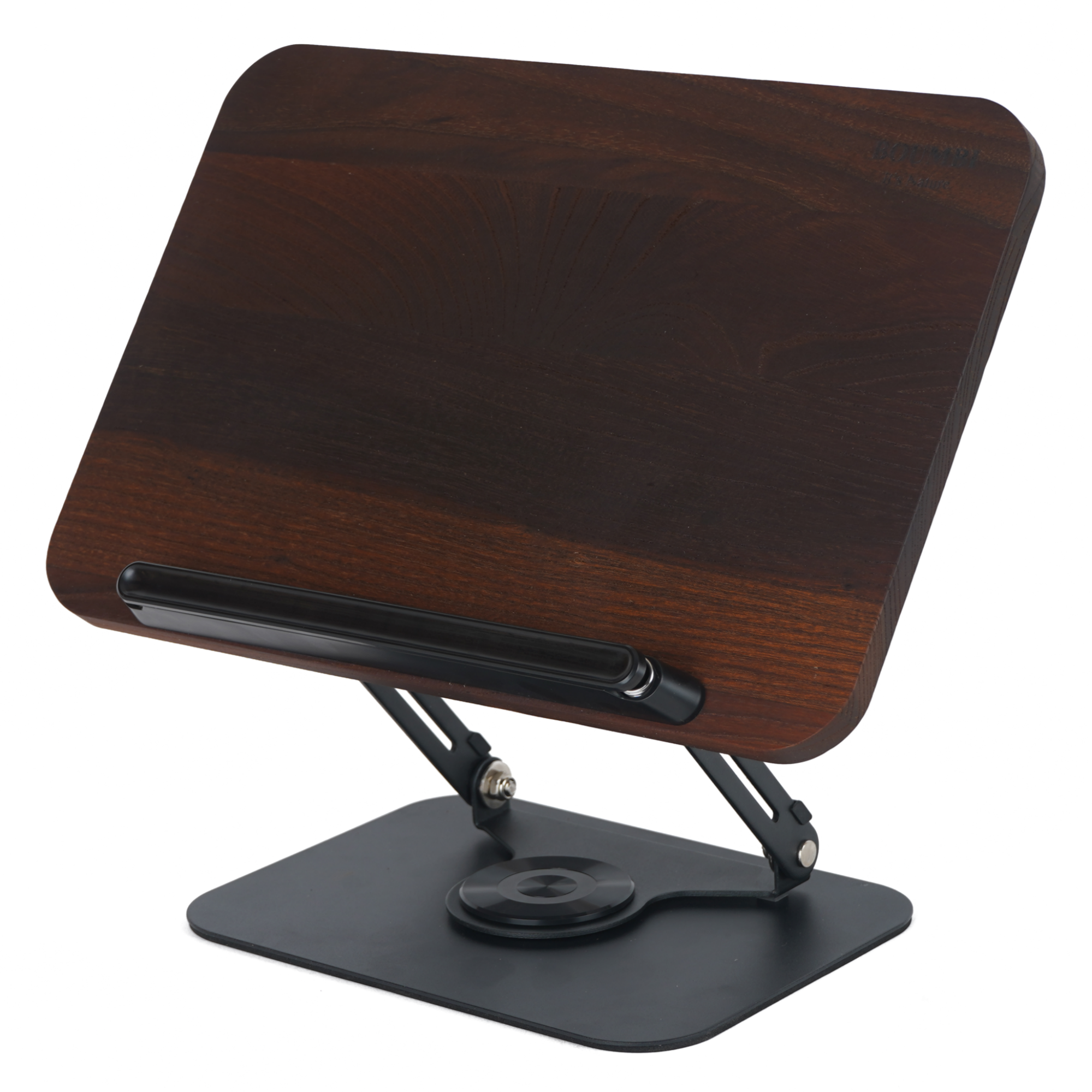 BOUMBI 국내생산 편백나무 탄화느티 회전형 높이 조절 원목 독서대, 탄화느티나무 39,900원