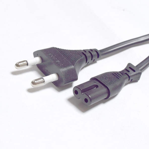 (티테크놀로지) 국산 8자 ㅡ자형 전원 파워케이블, AC 220V / 2.5A (블랙/벌크/0.5m) 1,200원