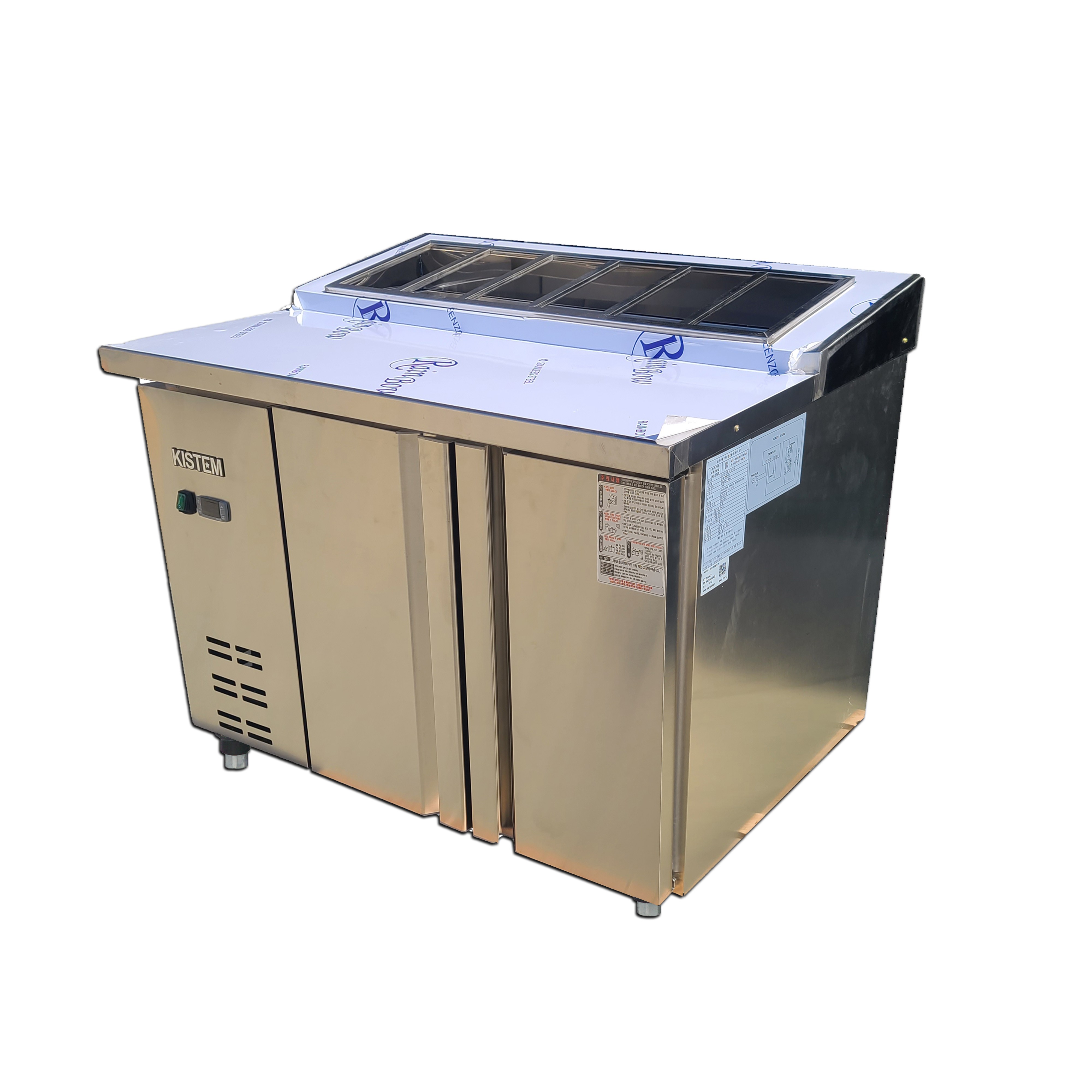 키스템 올스텐 디지털 1200 뒷줄김밥테이블냉장고 KIS-PDB12R-4 프로모델 업소용냉장고, KIS-PDB12R-4 920,000원