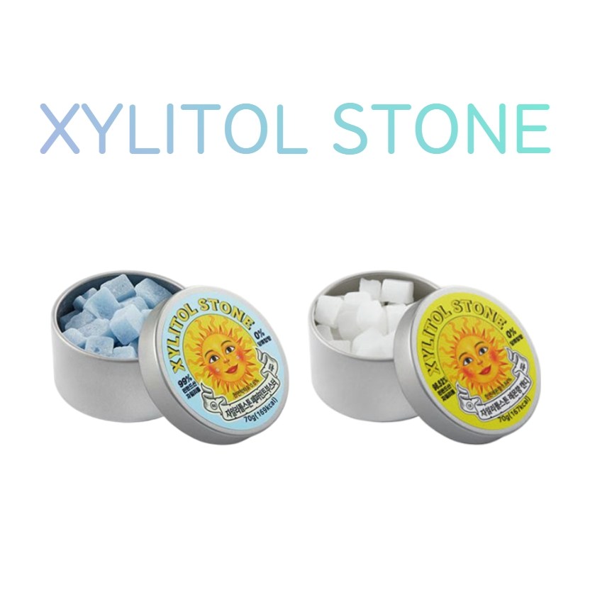 자일리톨스톤 무설탕캔디, 핀란드산 자일리톨 사탕 2개 (페퍼민트1 + 레몬1) 16,700원