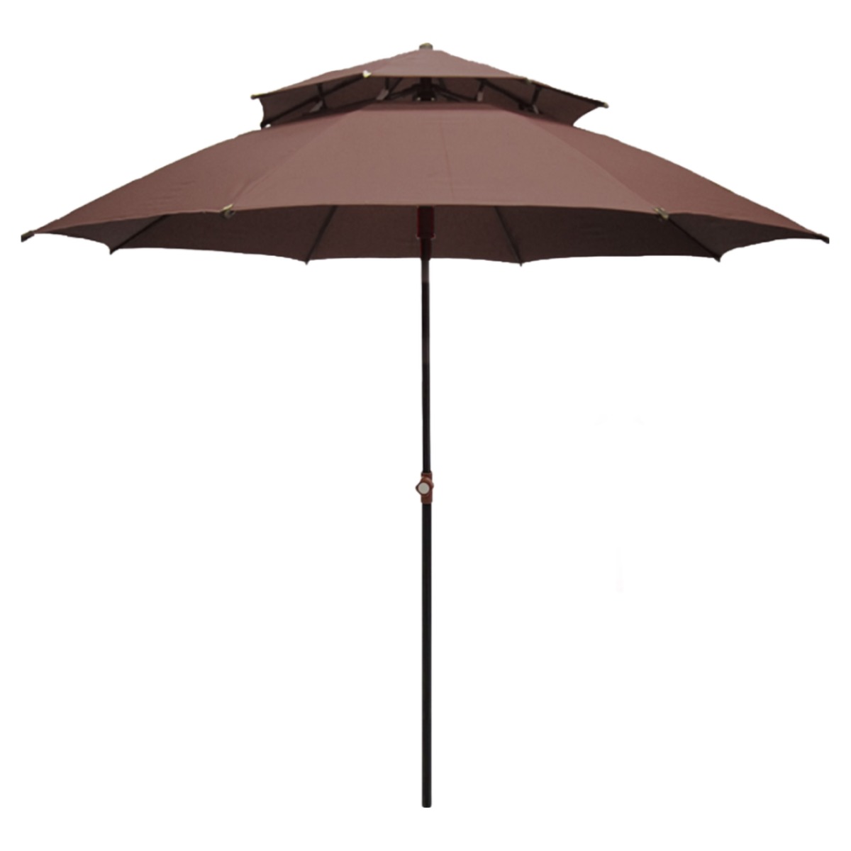 국내제작 대형 2단 중형 야외 정원 카페 테라스 옥상 캠핑용 그늘막 파라솔 높이조절 97,900원