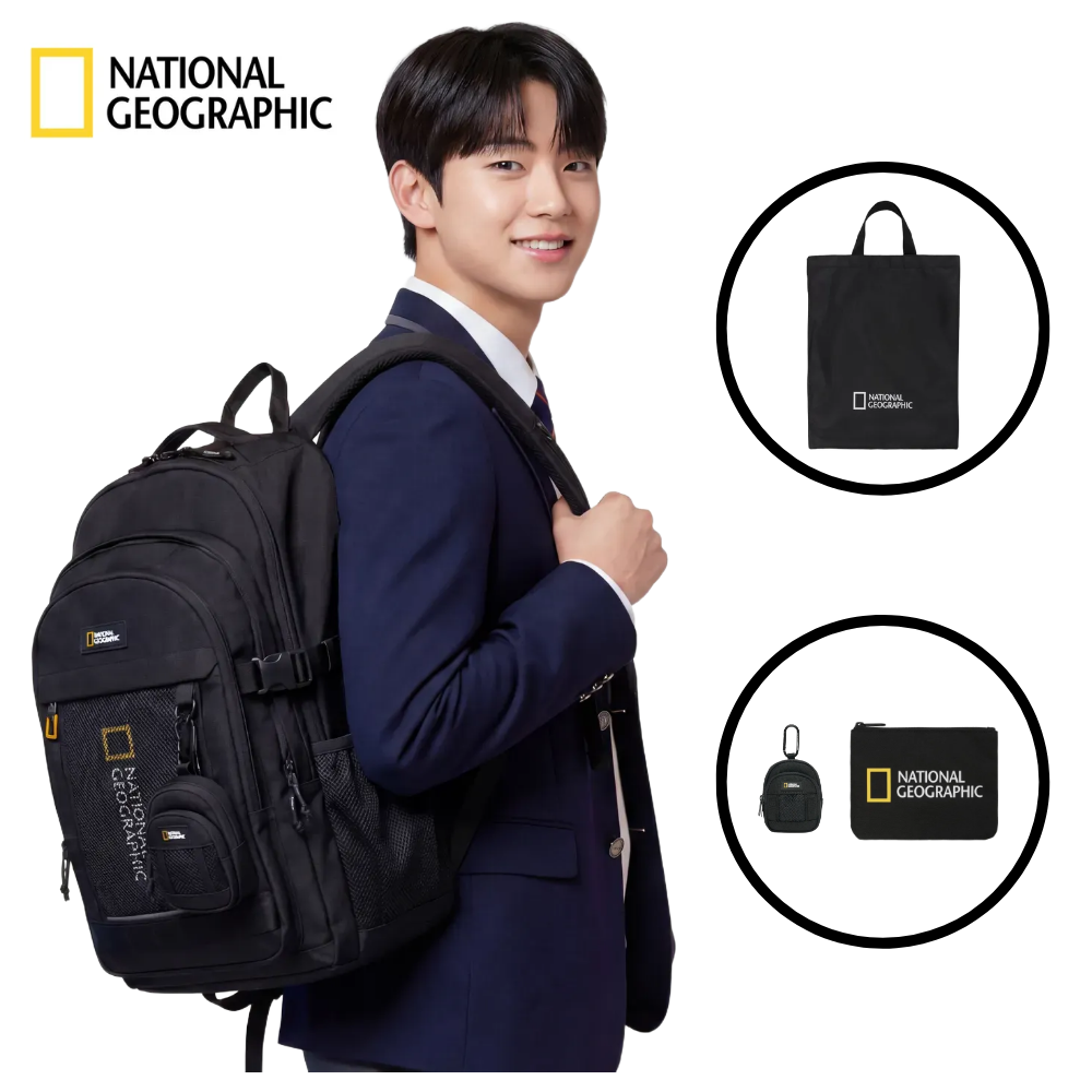 [백화점 매장정품] 내셔널지오그래픽 파치 백팩 남녀공용 신학기 중학생 고등학생 대학생 가방 159,000원