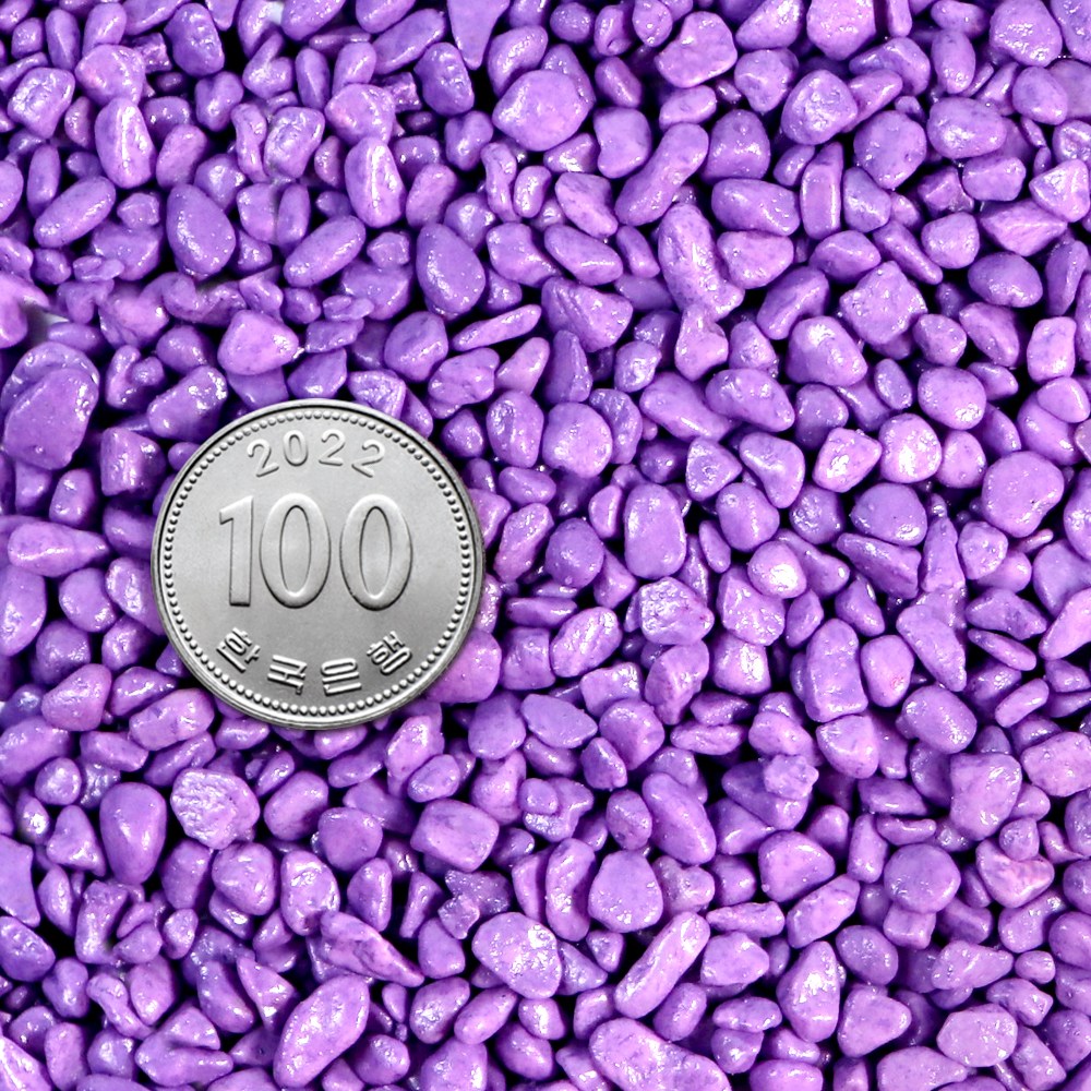 화분월드 컬러스톤 보라 8,970원