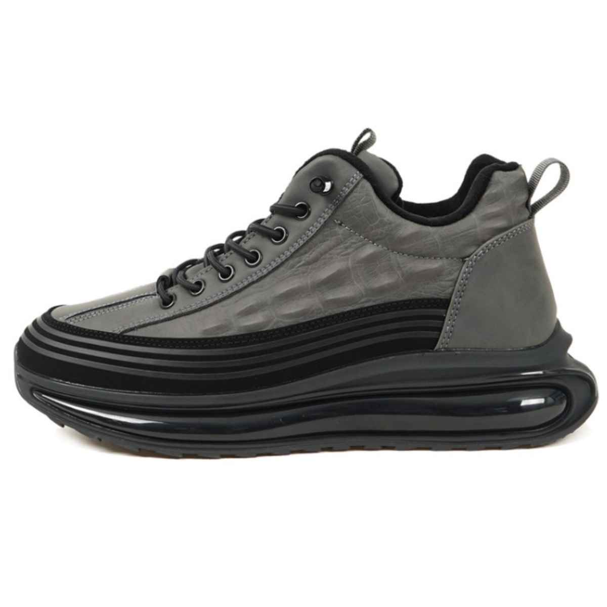 [에코로바]매듭이 필요없는 기모안감 통 에어쿠셔닝 남성 멀티 키높이 운동화 ER1035 59,000원