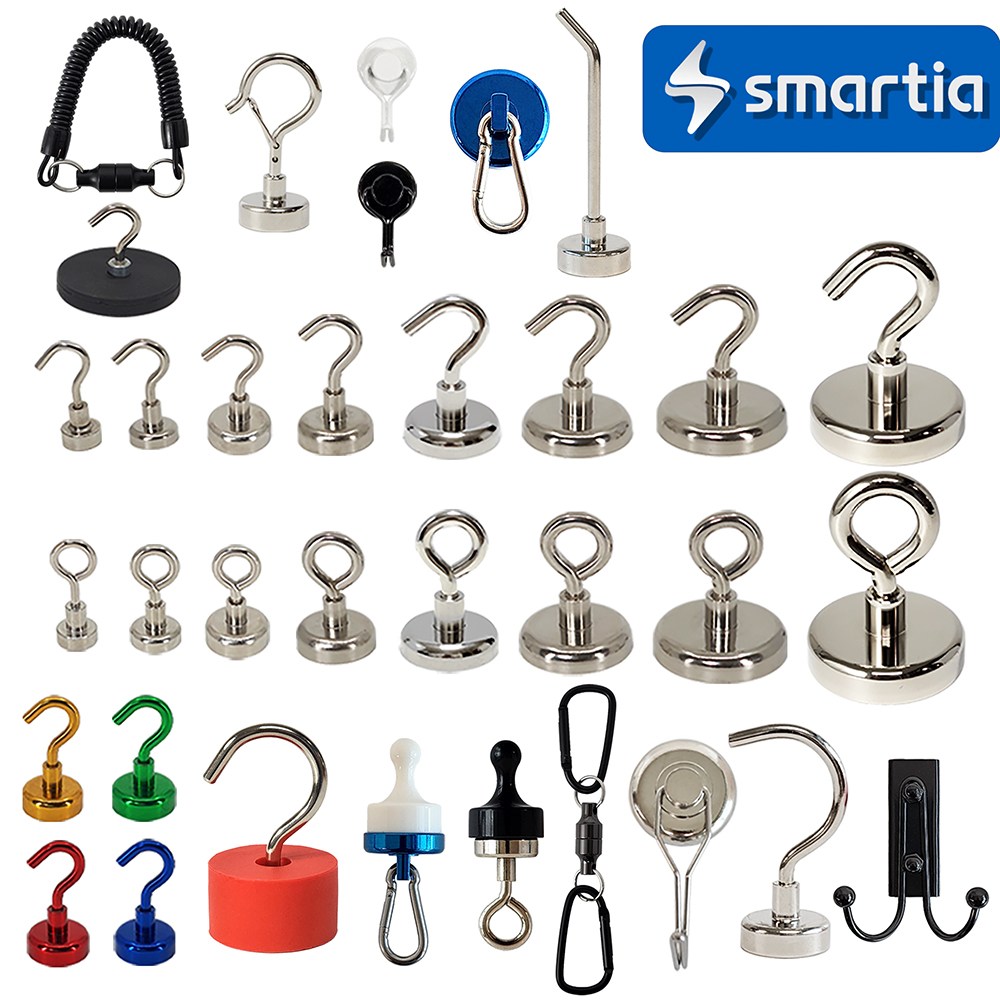 스마티아 초강력 고리자석 네오디움 마그네틱 후크 4,050원