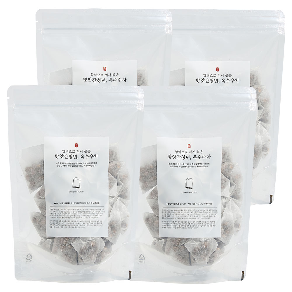 방앗간청년 압력으로 볶아 특별한 옥수수차 티백, 10g, 20개입, 4개 16,900원