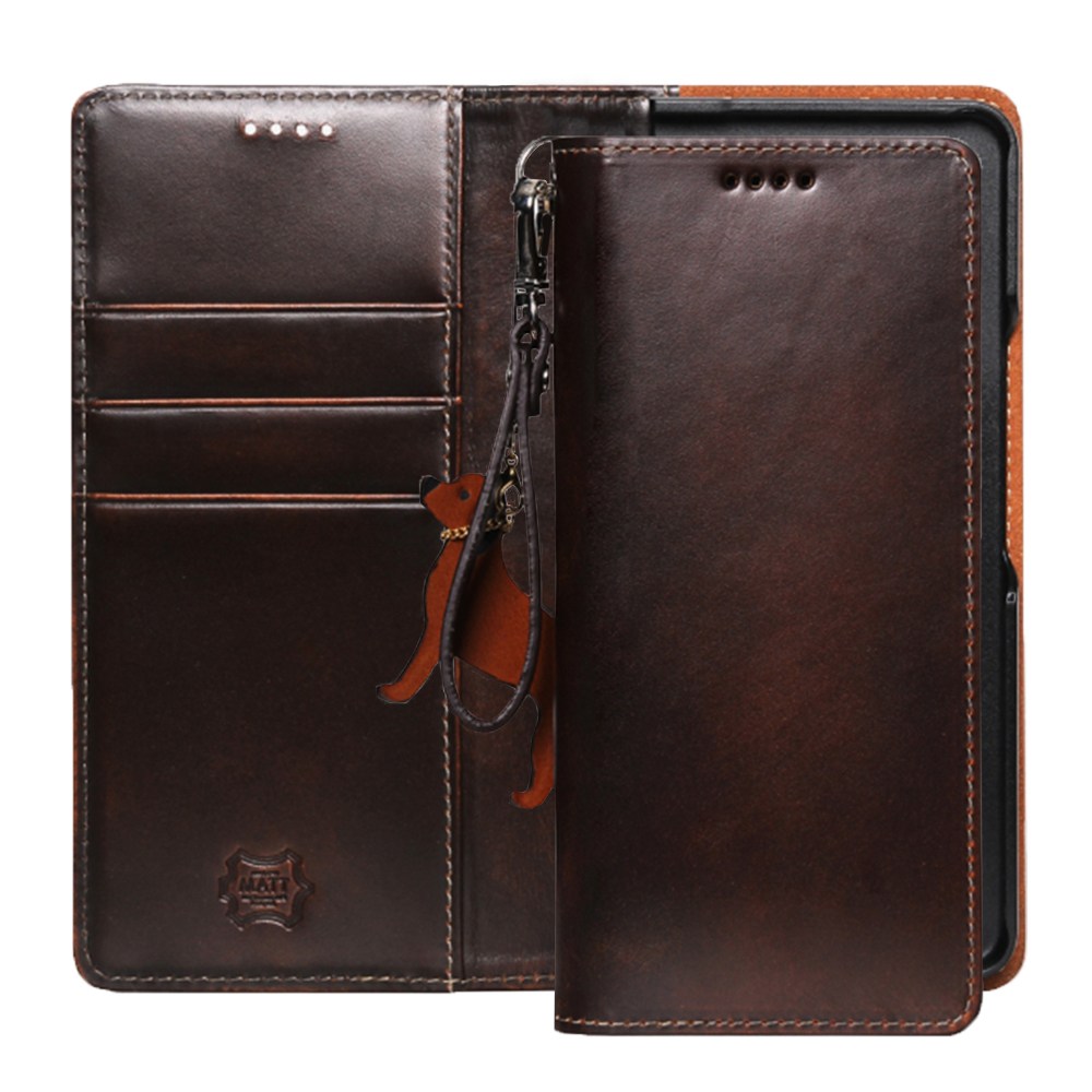 마뜨 갤럭시 Z폴드7 출시 힌지보호 천연 소가죽 카드 수납 플립커버 지갑 가죽케이스 시리즈 (악세서리별도) 73,000원