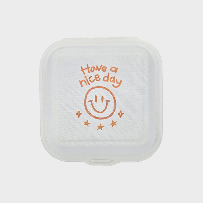 서흥이앤팩 테이크아웃패키지 일체형 스마일데이 펄프 용기 도시락 버터떡포장용기 버터모찌포장케이스, 1개, 50개 14,000원