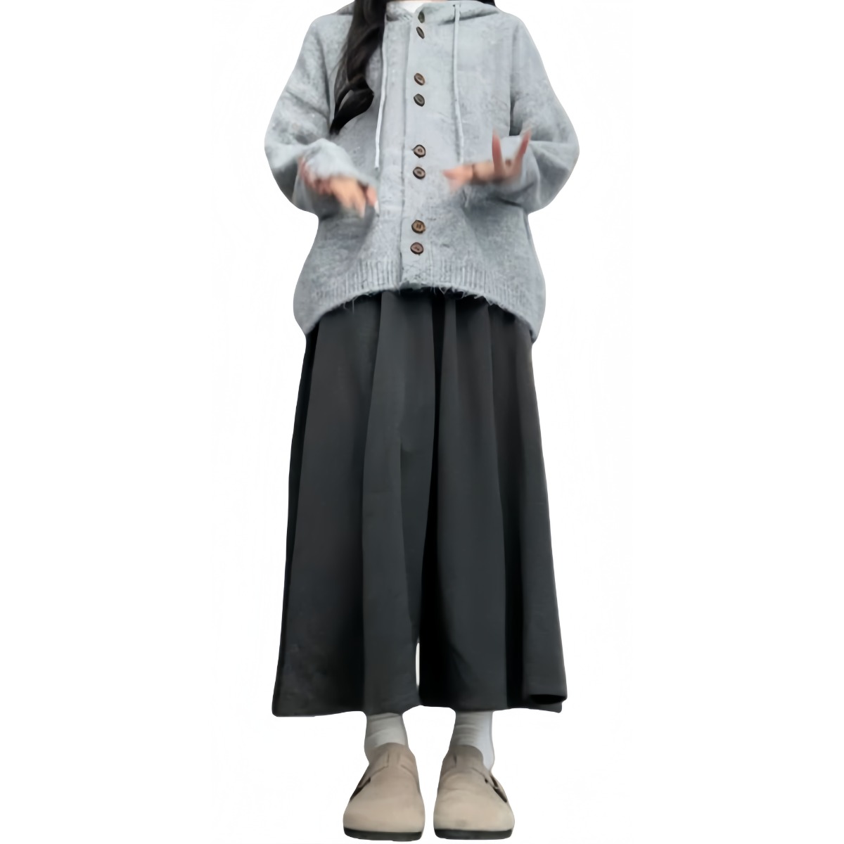 Makone 여성 가을 겨울 빅사이즈 기모 치마바지 34,980원