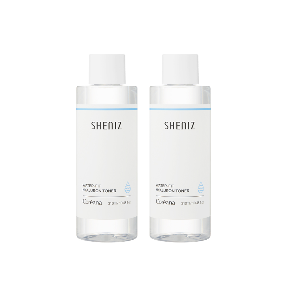 [피부속 수분 꽉 채워주는 대용량 스킨] 코리아나 쉬니즈 워터핏 히알루론 스킨 토너 310ml, 2개, 310ml 24,910원