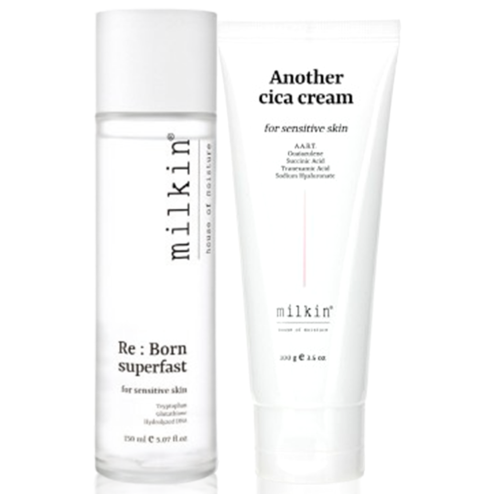 밀킨 수부지 솔루션 - 리본 스킨 + 어나더 시카 크림 여드름 완화 기능성 화장품 73,000원