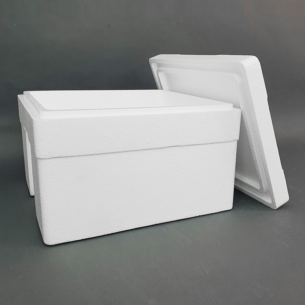 직사각 높은형 5호 스티로폼박스 아이스박스 포장박스 외경 452X378X290mm, 2개, 흰색, 현재가 18,800원