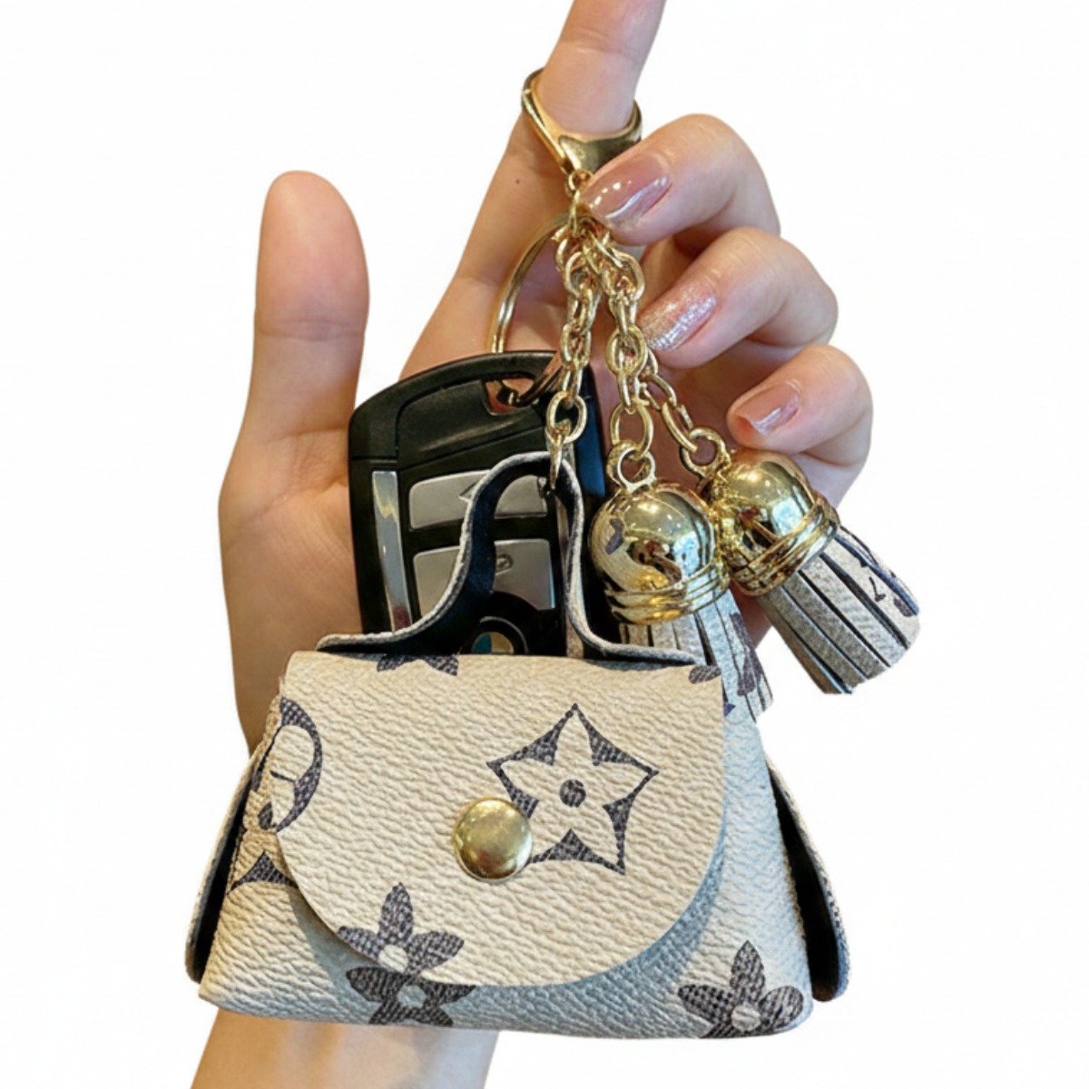 김엔강 가방장식 미니가방키링 가죽 백참 자동차키홀더 장식 악세사리 15,000원