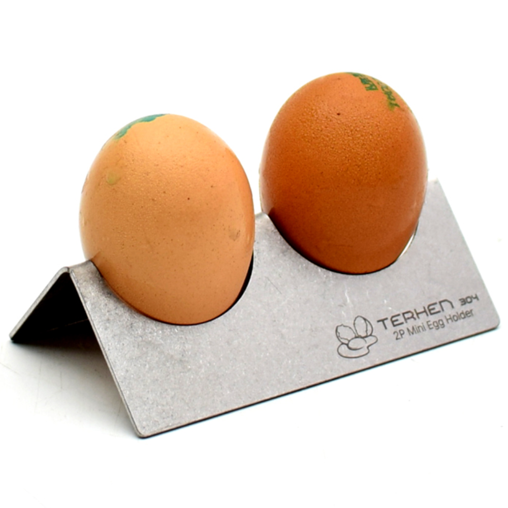 테르헨 304 스테인레스 z폴드 에그 홀더 2P, 1개, 상세페이지 참조 10,600원