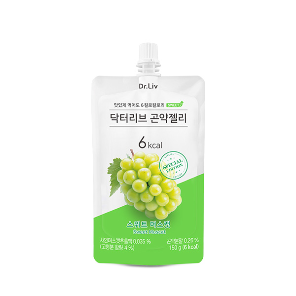 닥터리브 곤약젤리 스위트 머스캣, 150ml, 50개 54,900원