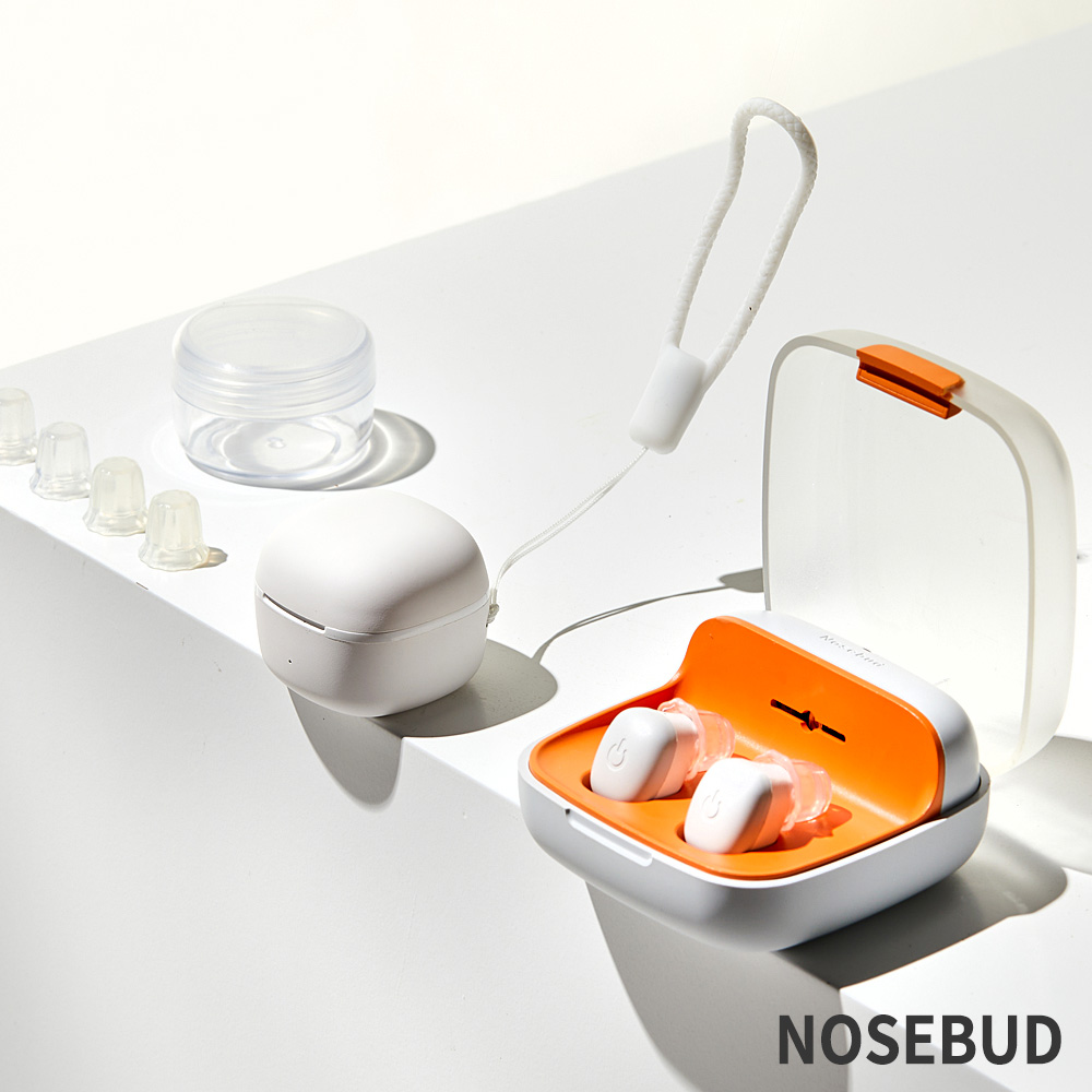 노즈버드 무선 비염치료 의료기기 계절성 알레르기 콧물 재채기 코막힘 만성 축농증 이어폰타입 비염치료기 129,000원