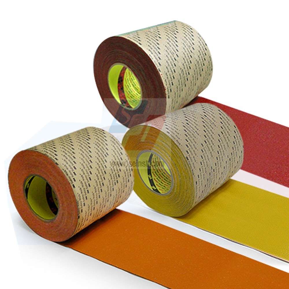 3M 610일반용 미끄럼방지테이프 150mm*18M 담황색,노랑,적색 151,200원