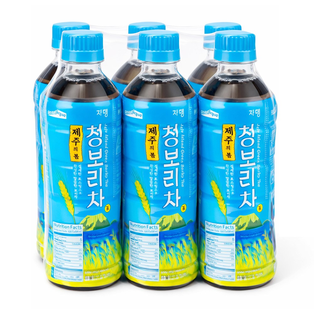 [더음료]쟈뎅 제주의 봄 청보리차 500ml 6입 10,540원