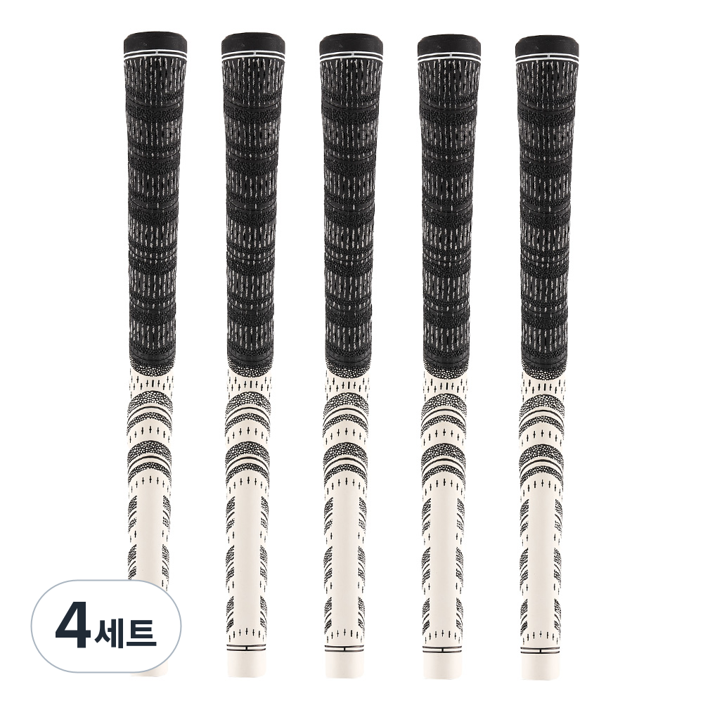 그린유니언 논슬립 골프 반실 그립, 화이트, 4세트 57,900원