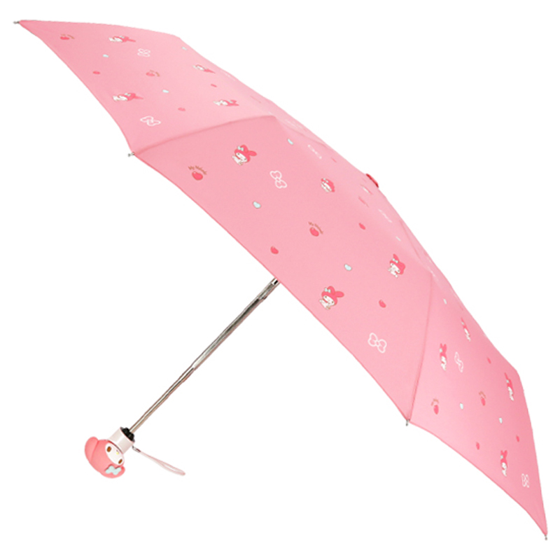 산리오 마이멜로디 리본 입체핸들 완전자동우산 MUHKU70033+커버세트 12,700원