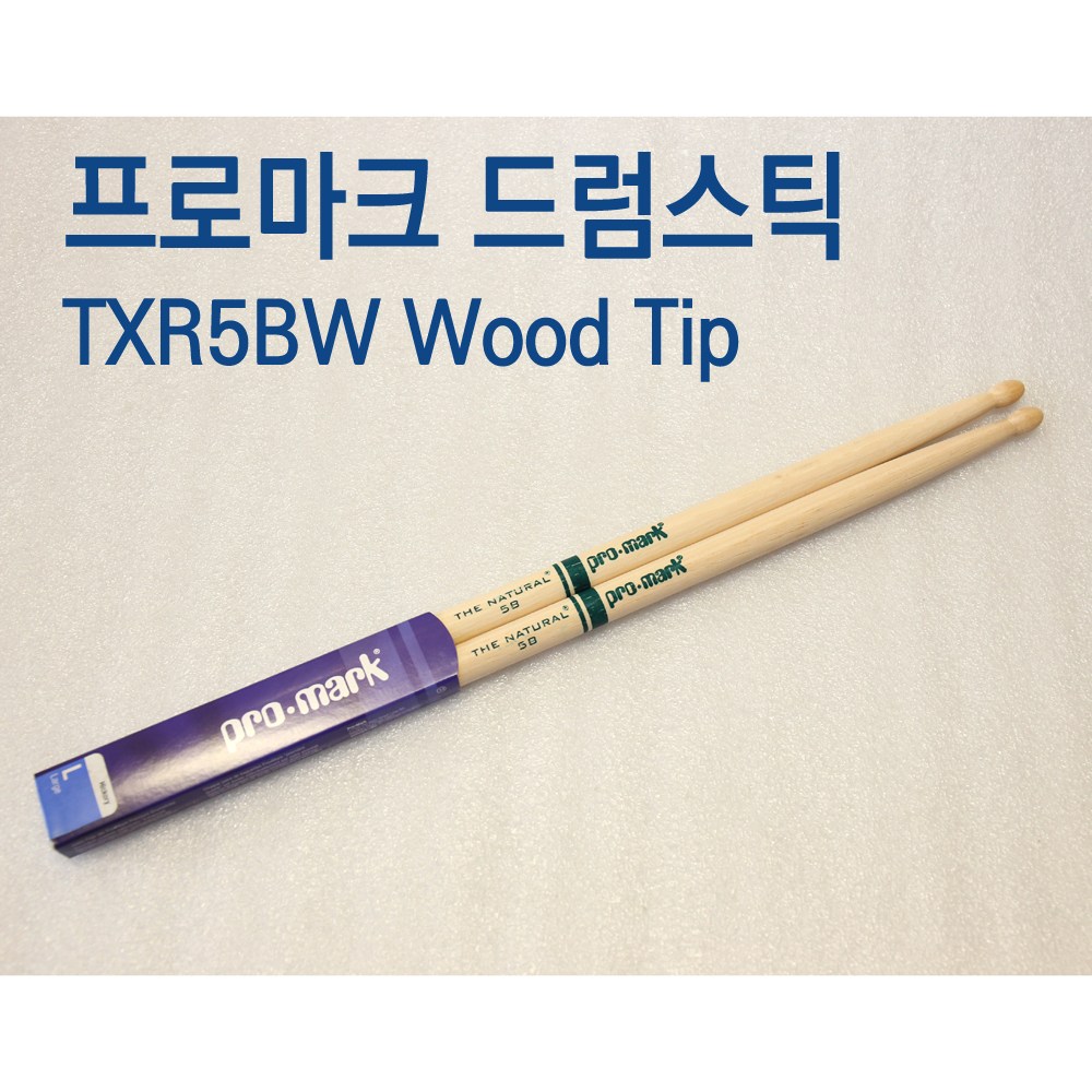 프로마크 드럼스틱 드럼채 사이즈별 가격다름 Hickory 미국생산, 히코리, 1세트 17,900원